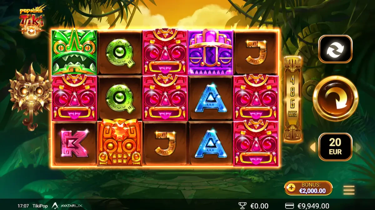 Tiki Pop Slots Provider AvatarUX