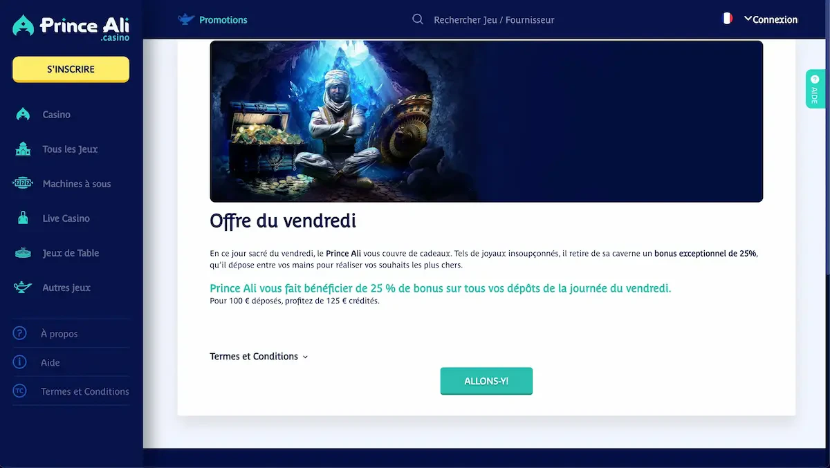 bonus du vendredi prince ali