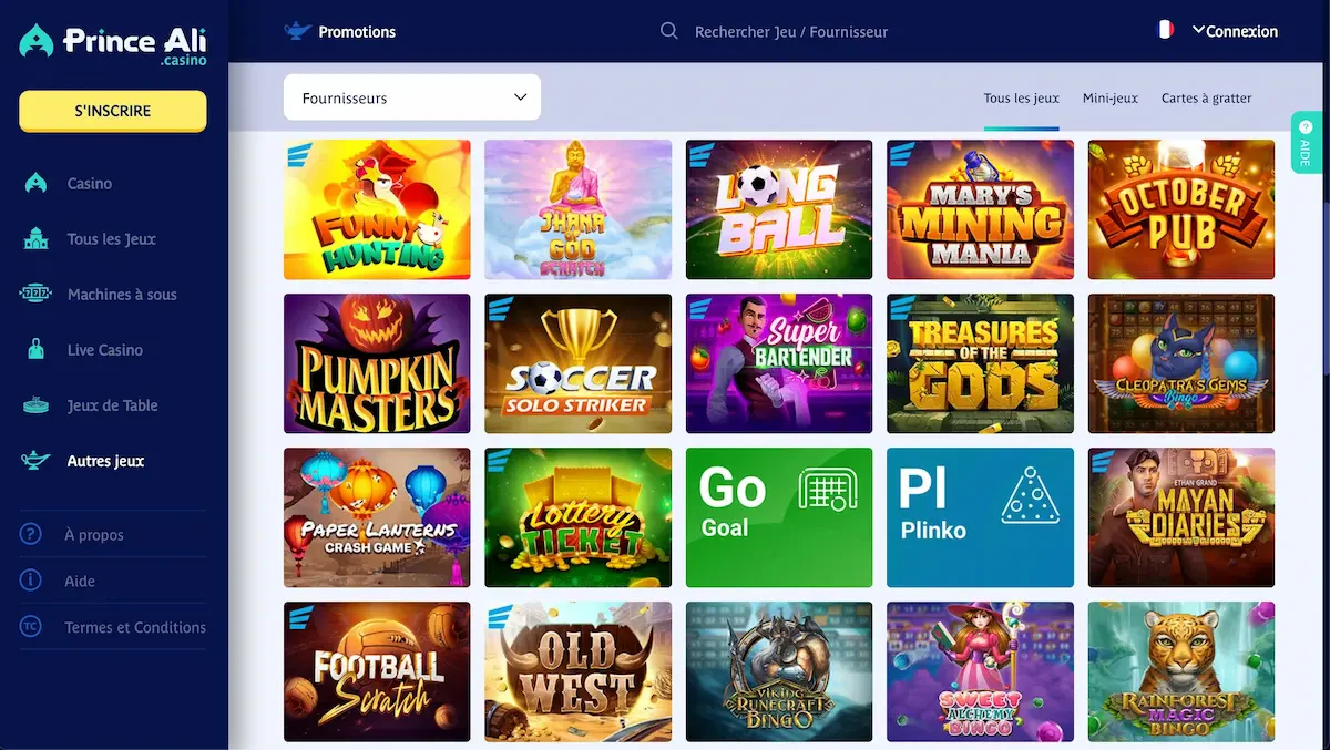 mini jeux prince ali