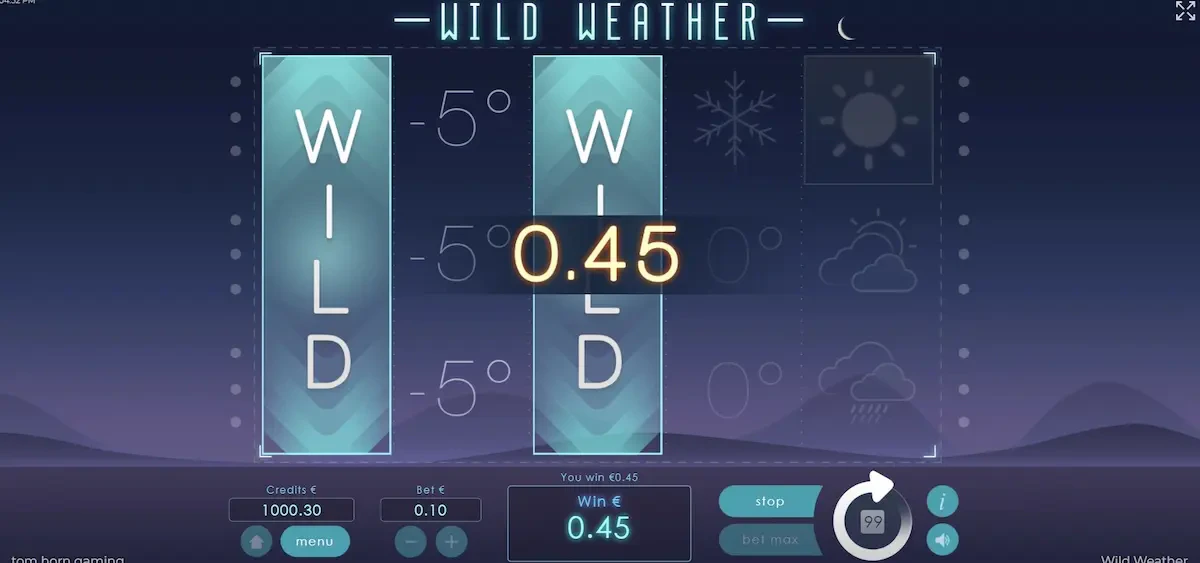 wild weather tom horn gaming