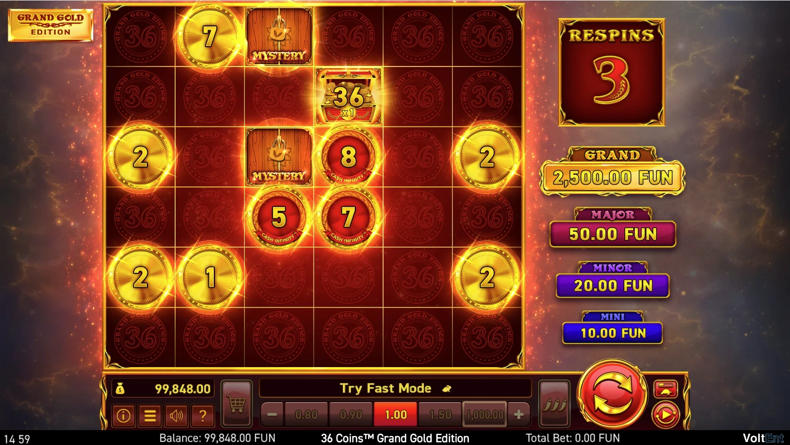 36 Coins Grand Gold Edition