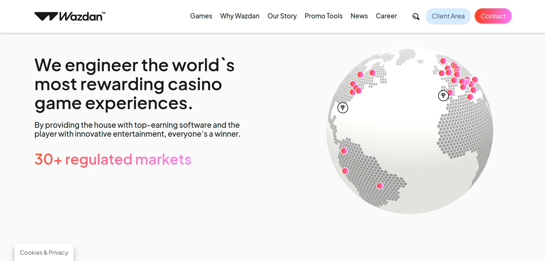 Wazdan - Licenses & Markets