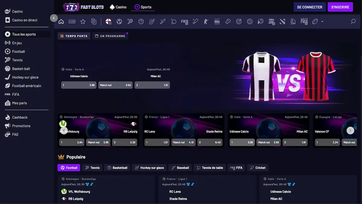 paris sportifs fastslots