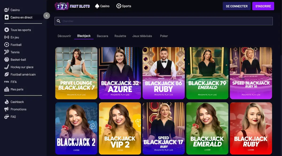 jeux de table fastslots