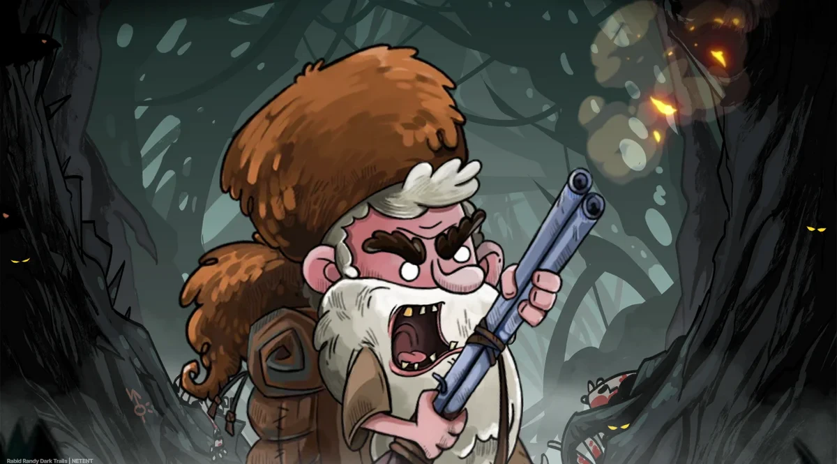 graphismes de rabid randy dark trails