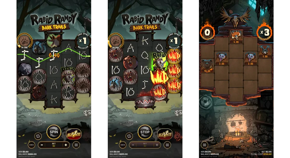 rabid randy dark trails sur mobile