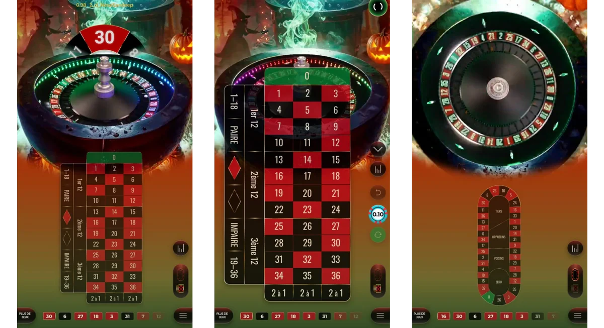 halloween auto roulette sur mobile