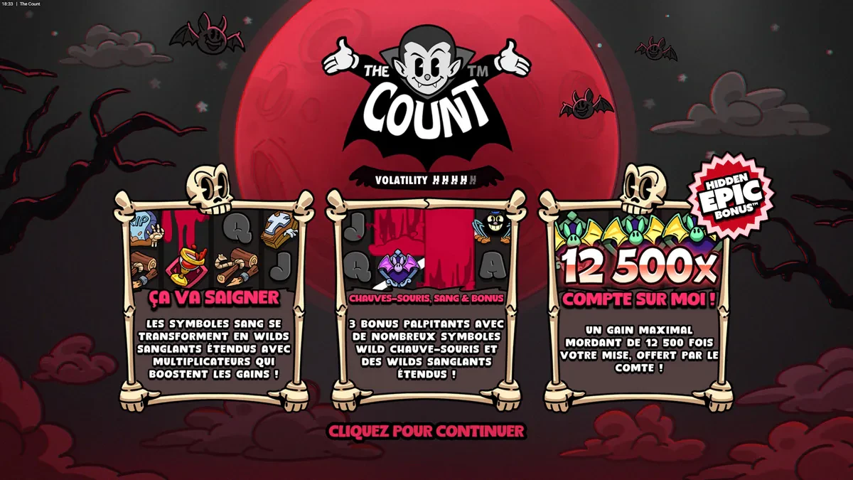 max win de the count