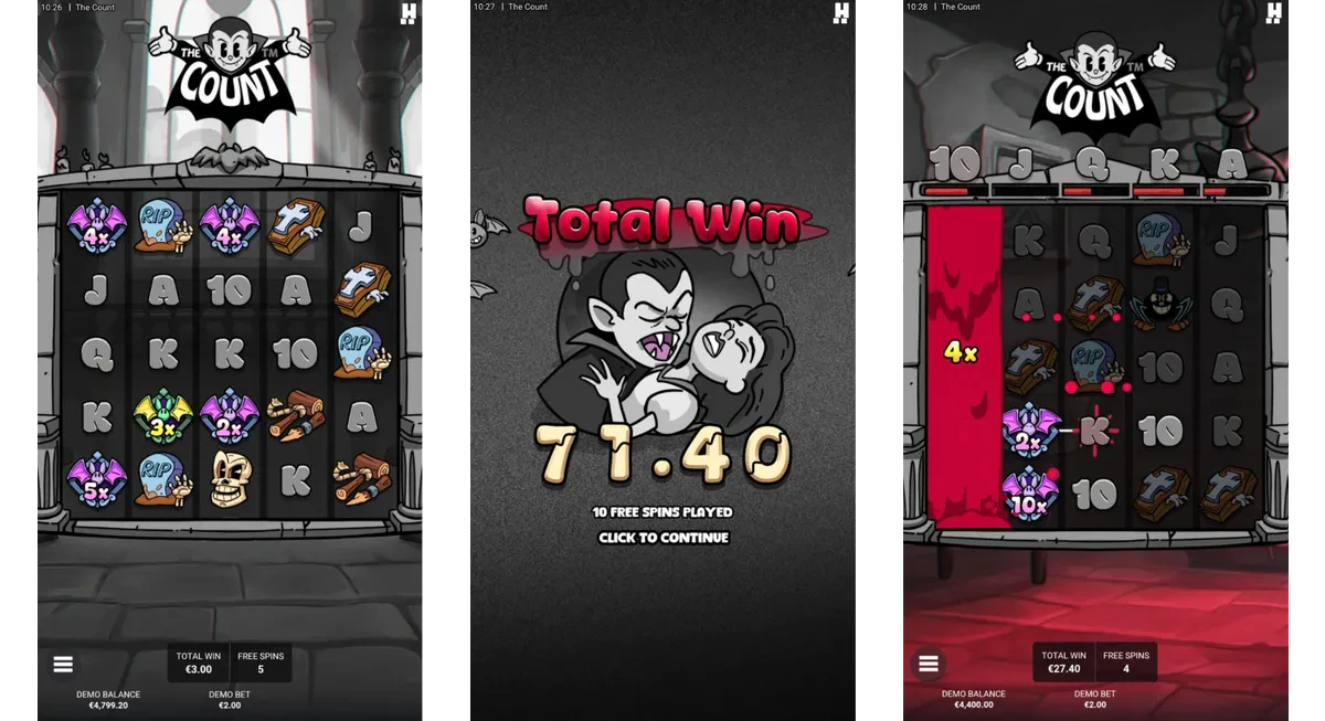the count sur mobile