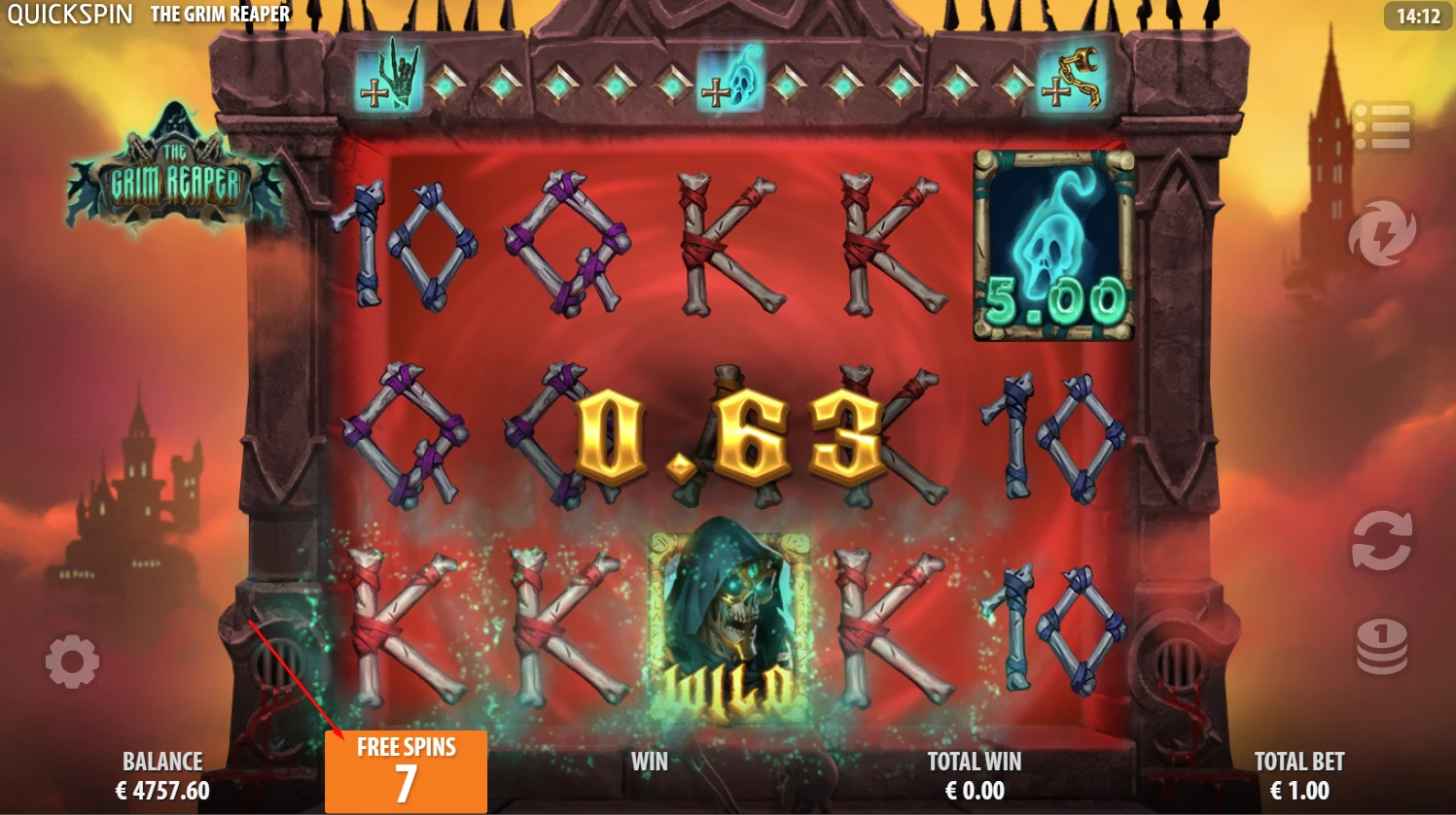 The Grim Reaper Feature Symbols