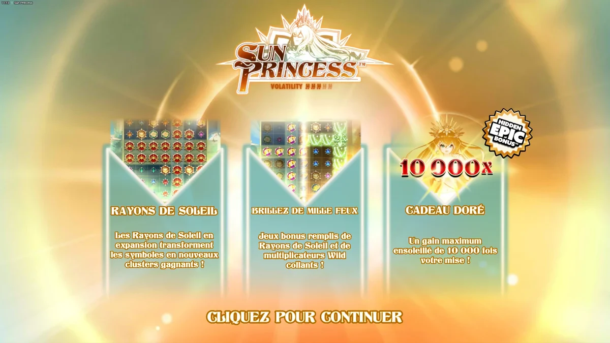 max win de sun princess