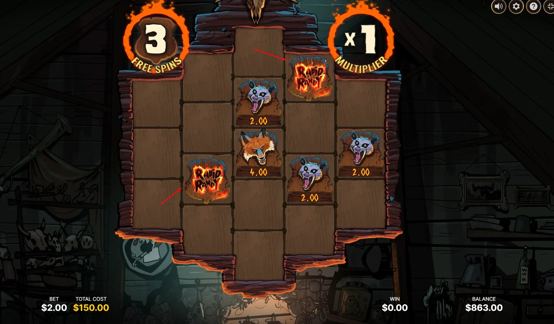 Rabid Randy: Dark Trails Game Mechanics