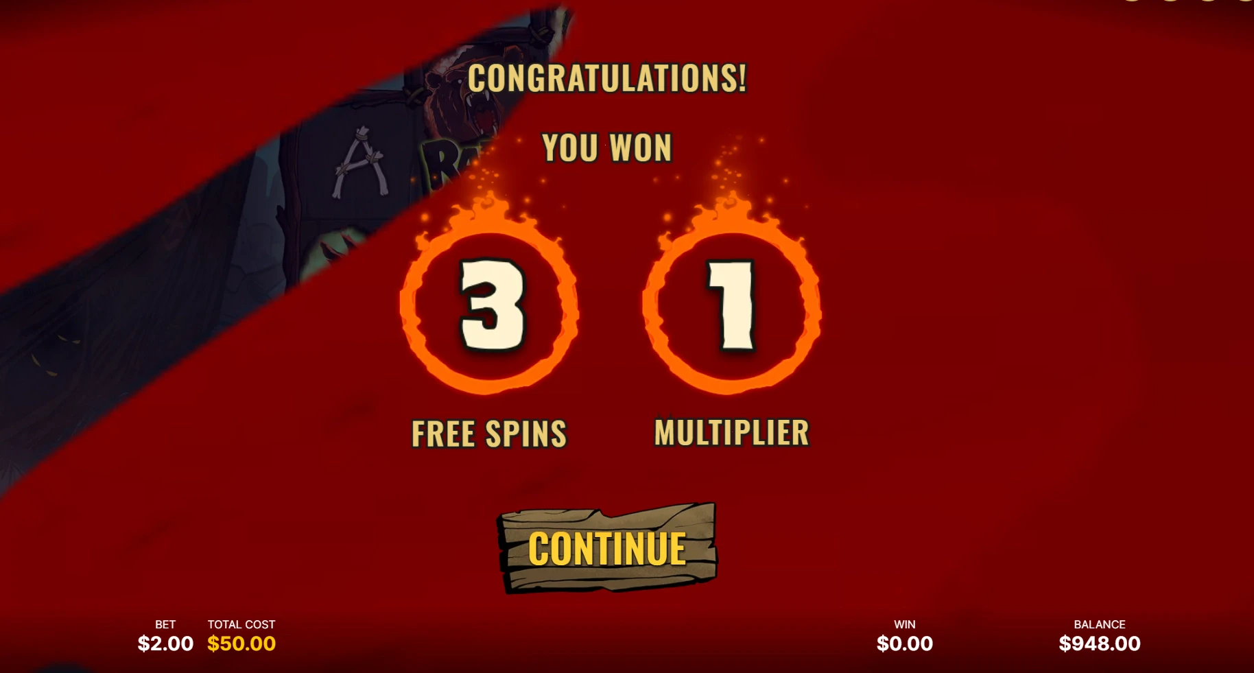 Rabid Randy Dark Trails Free Spins