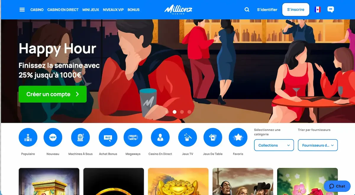 Millionz casino skrill page d'accueil