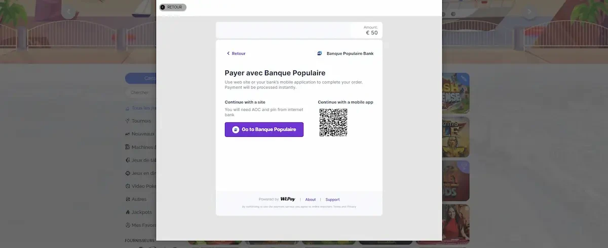 Faire un dépôt en virement bancaire sur un casino en ligne
