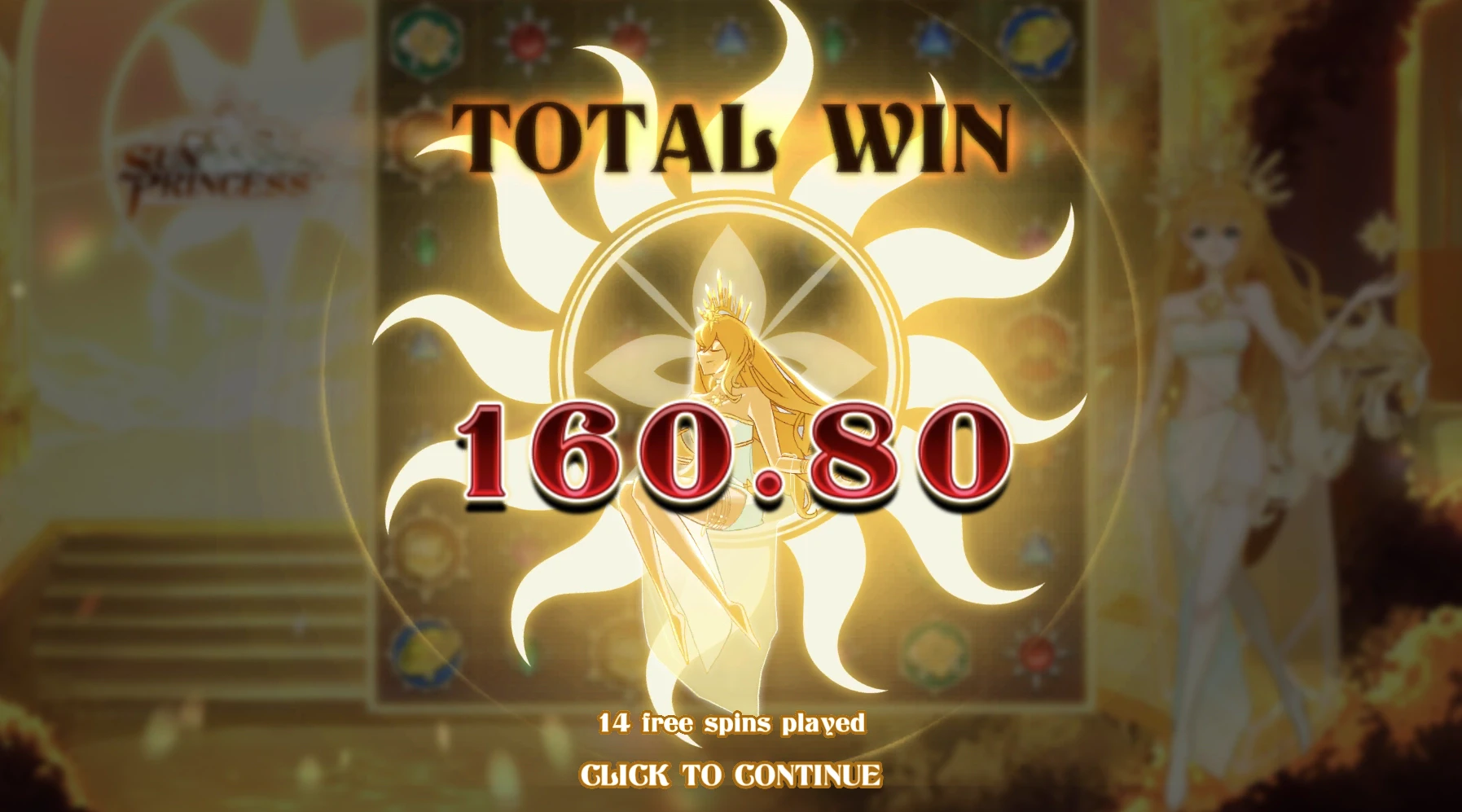 Sun Princess Total Win