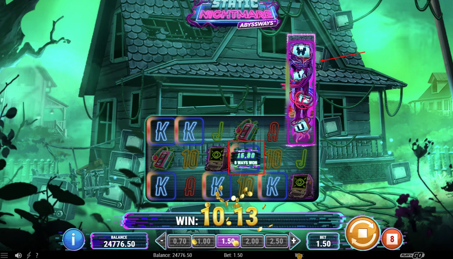 Static Nightmare Abyssways Expanding Reels