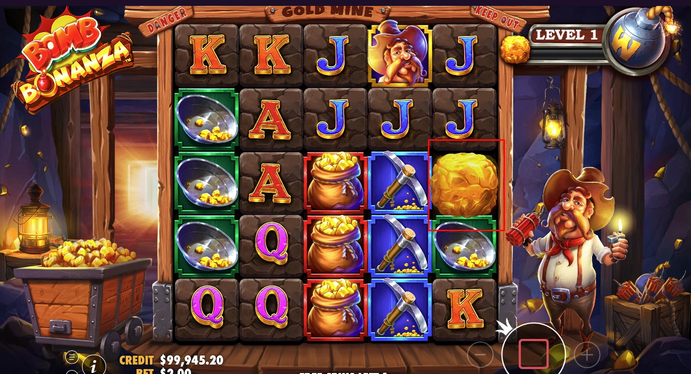 Bomb Bonanza Feature Symbols