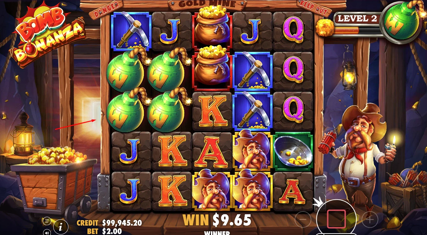 Bomb Bonanza Demo Mode