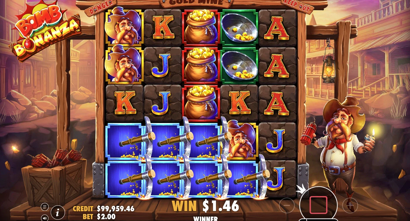 Bomb Bonanza Features
