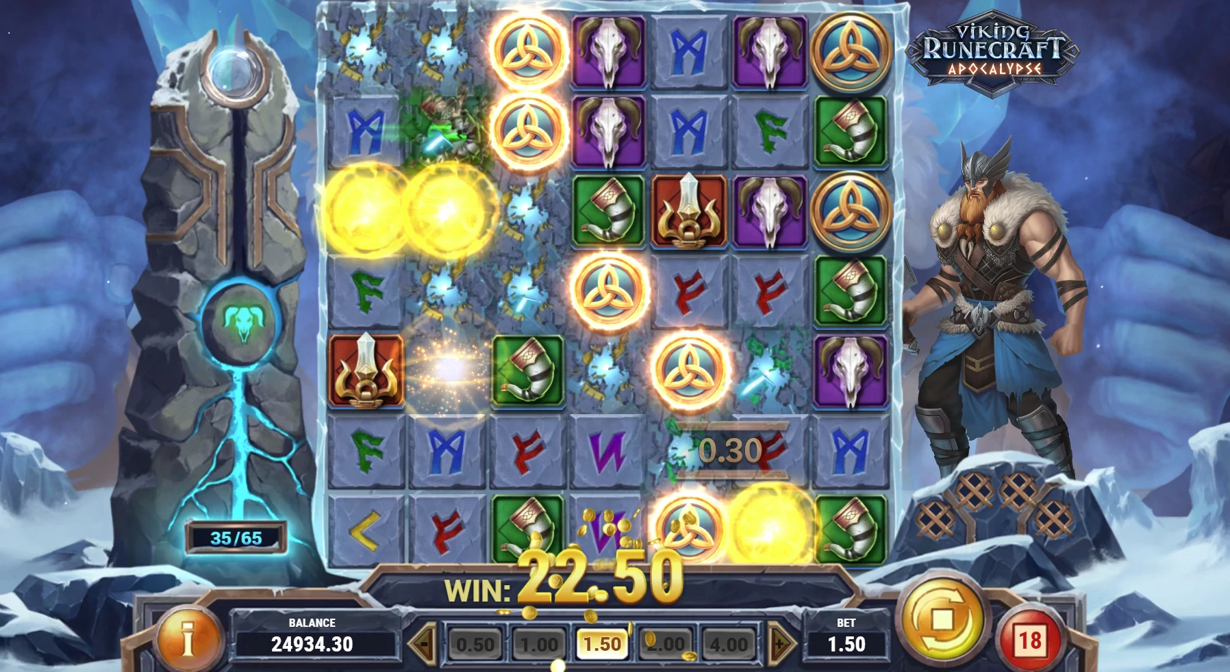 Viking Runecraft Apocalypse Feature Symbols