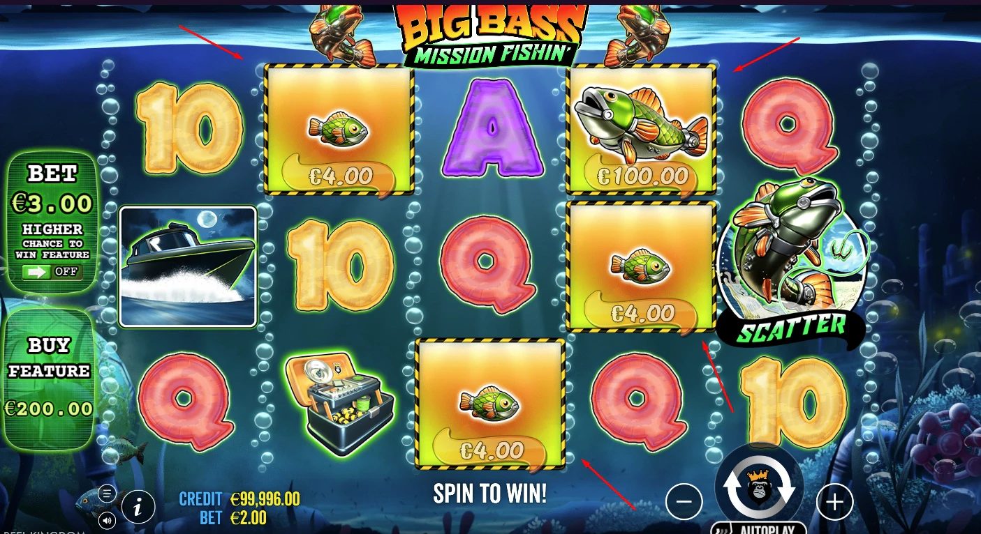 Big Bass Mission Fishin’ Theme