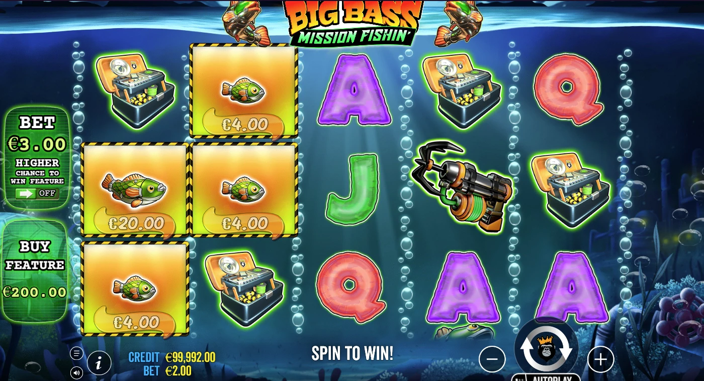 Big Bass Mission Fishin’ Game Mechanics