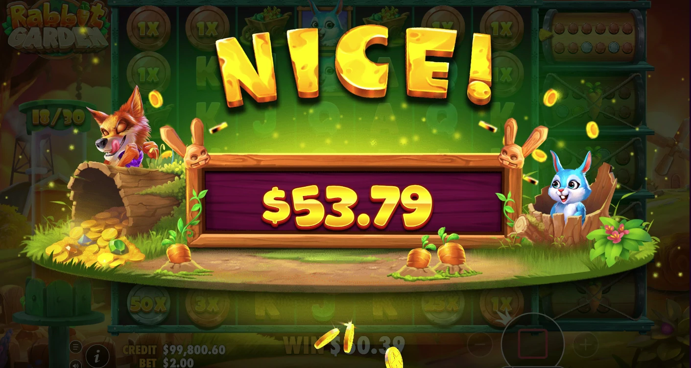 Rabbit Garden Payout