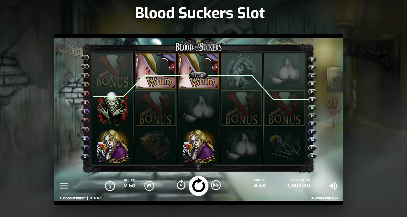Blood Suckers Game Mechanics