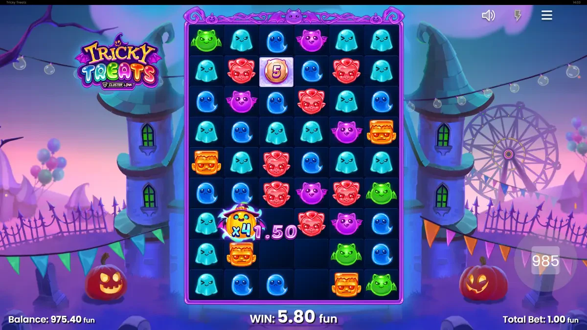 wild évolué sur tricky treats