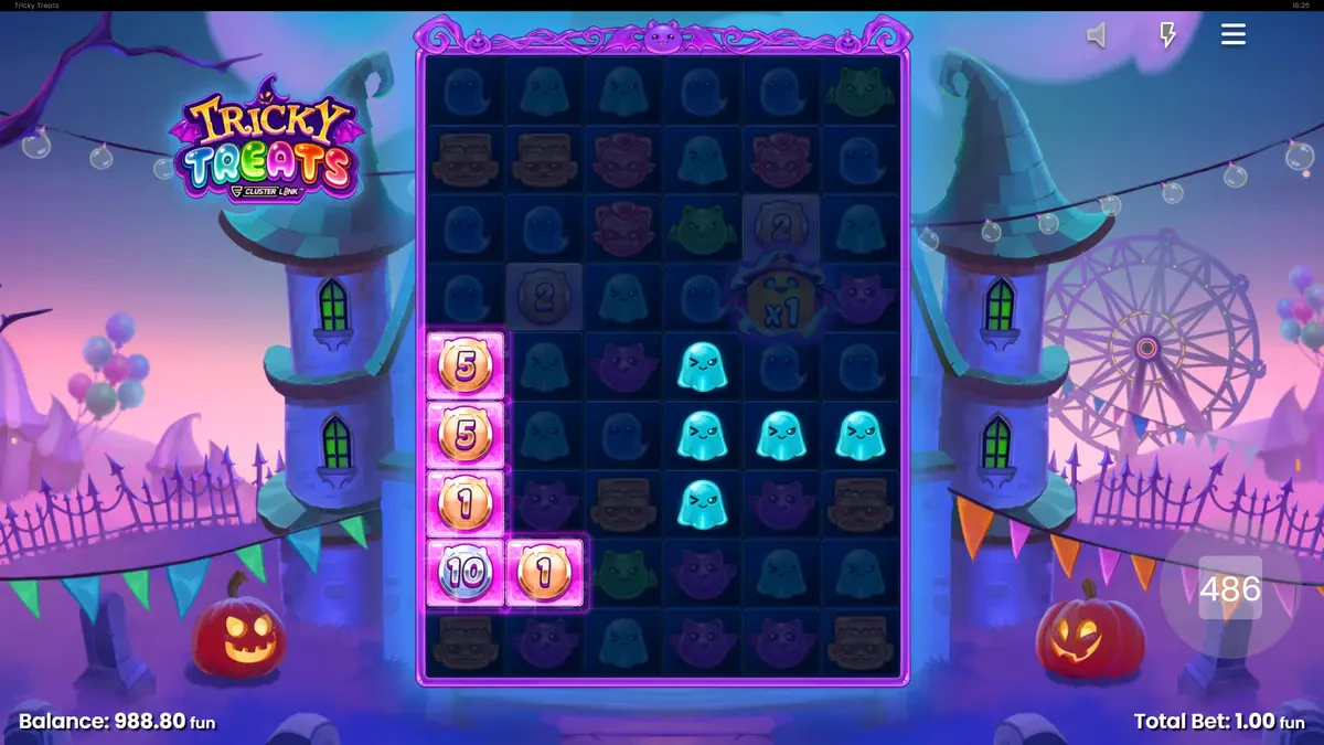 instant prize sur tricky treats