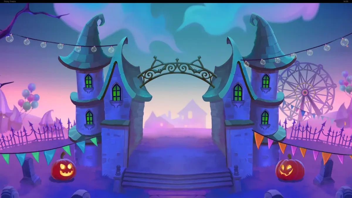 graphismes de tricky treats