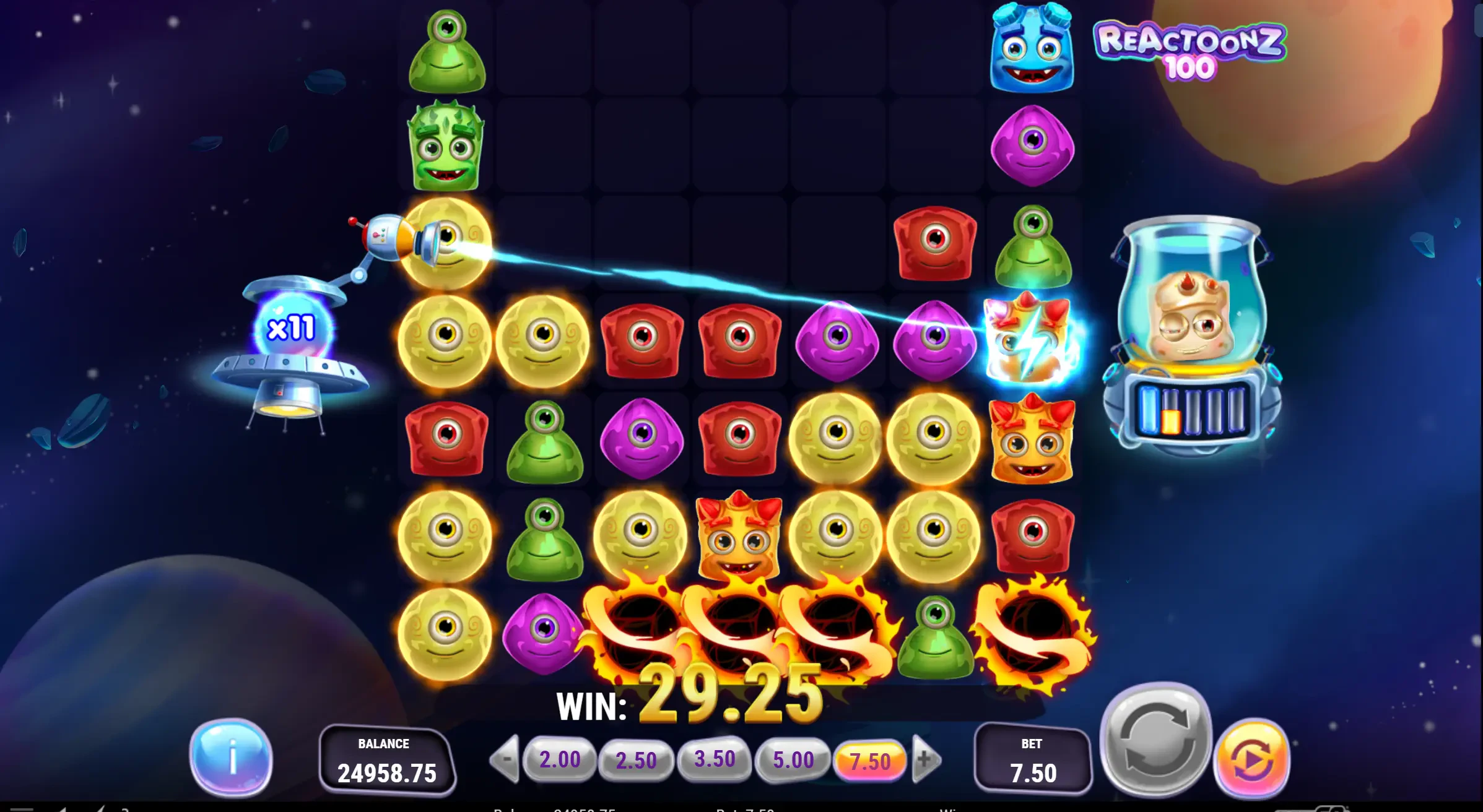 Confira a tela ao conseguir acumular os símbolos desse recurso.