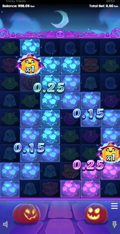Tricky Treats - Mobile View