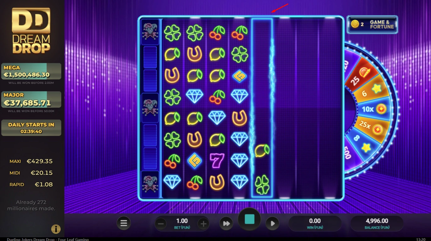 Dueling Jokers Dream Drop Game Mechanics