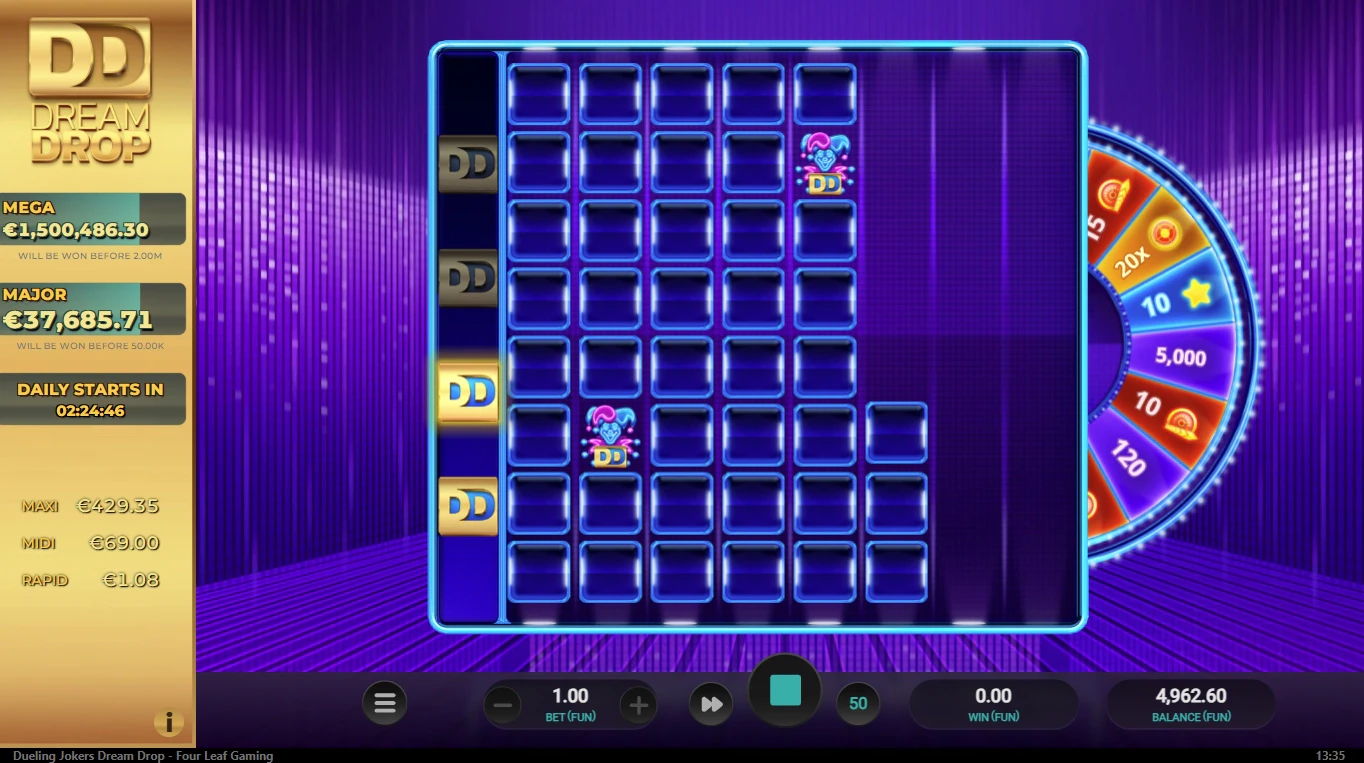 Dueling Jokers Dream Drop Jackpot