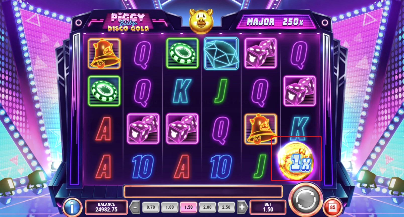 Piggy Blitz Disco Gold Demo Mode