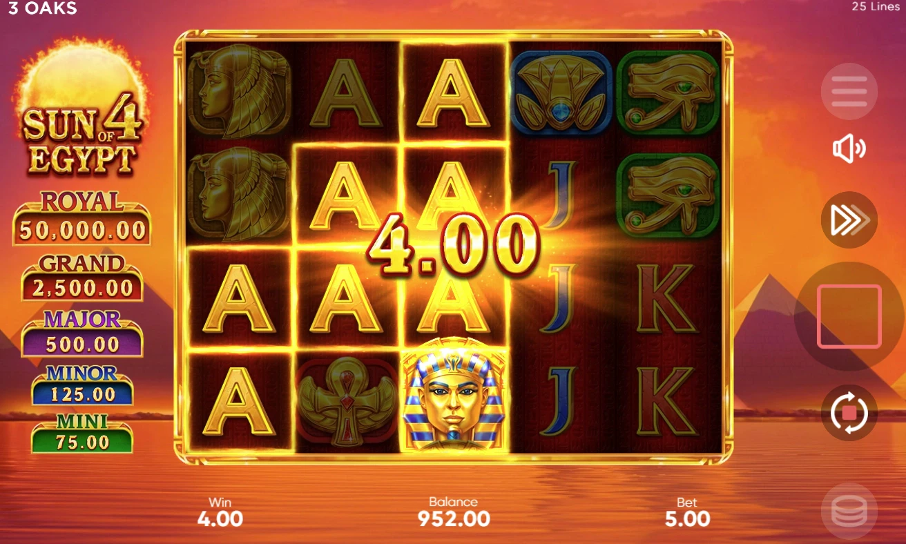 Sun of Egypt 4 Game Mechanics
