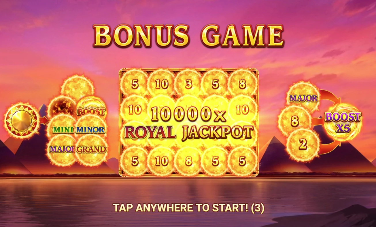Sun of Egypt 4 Bonus Game