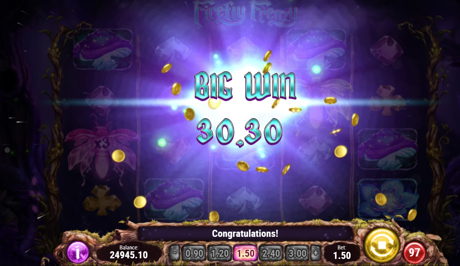 Firefly Frenzy Big Win