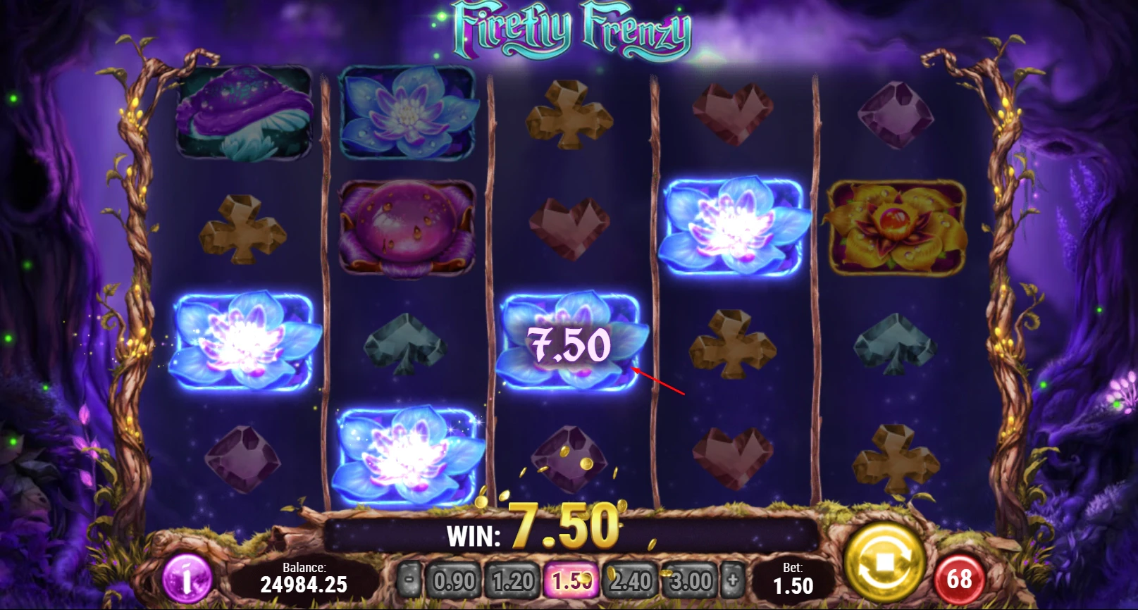 Firefly Frenzy Payline