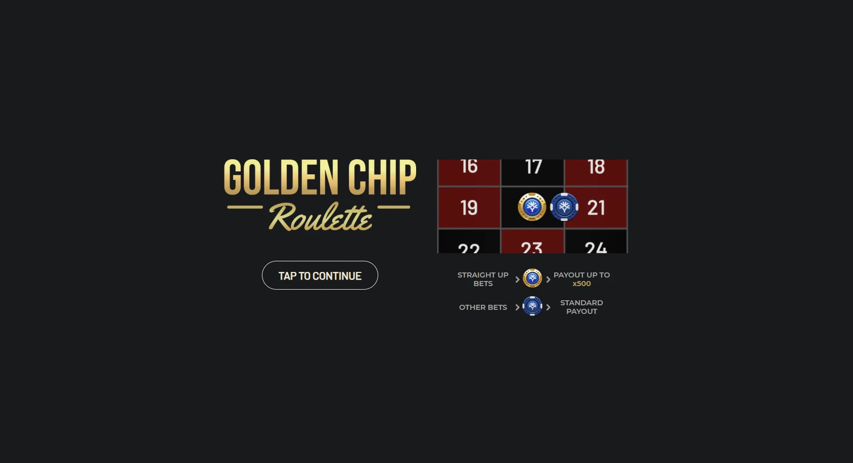 Golden Chip Roulette