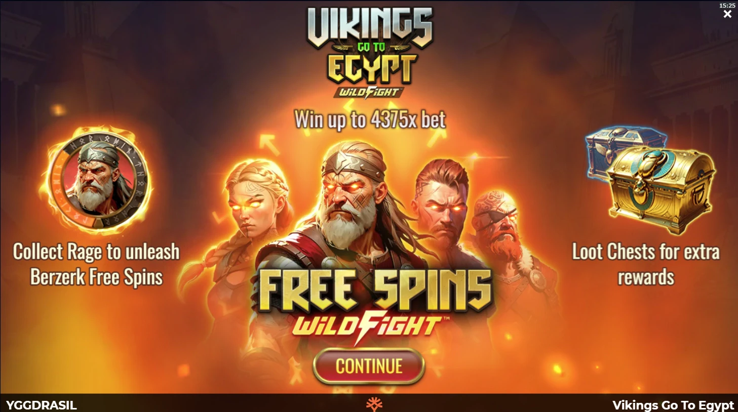 Vikings Go To Egypt Wild Fight