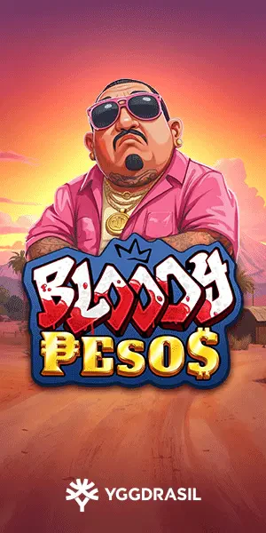 bloody pesos banner