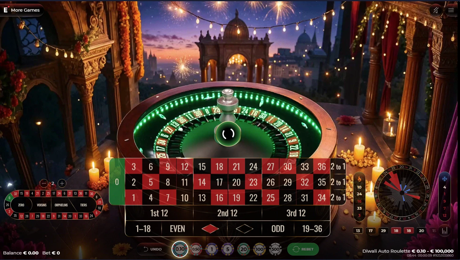 Diwali Auto Roulette