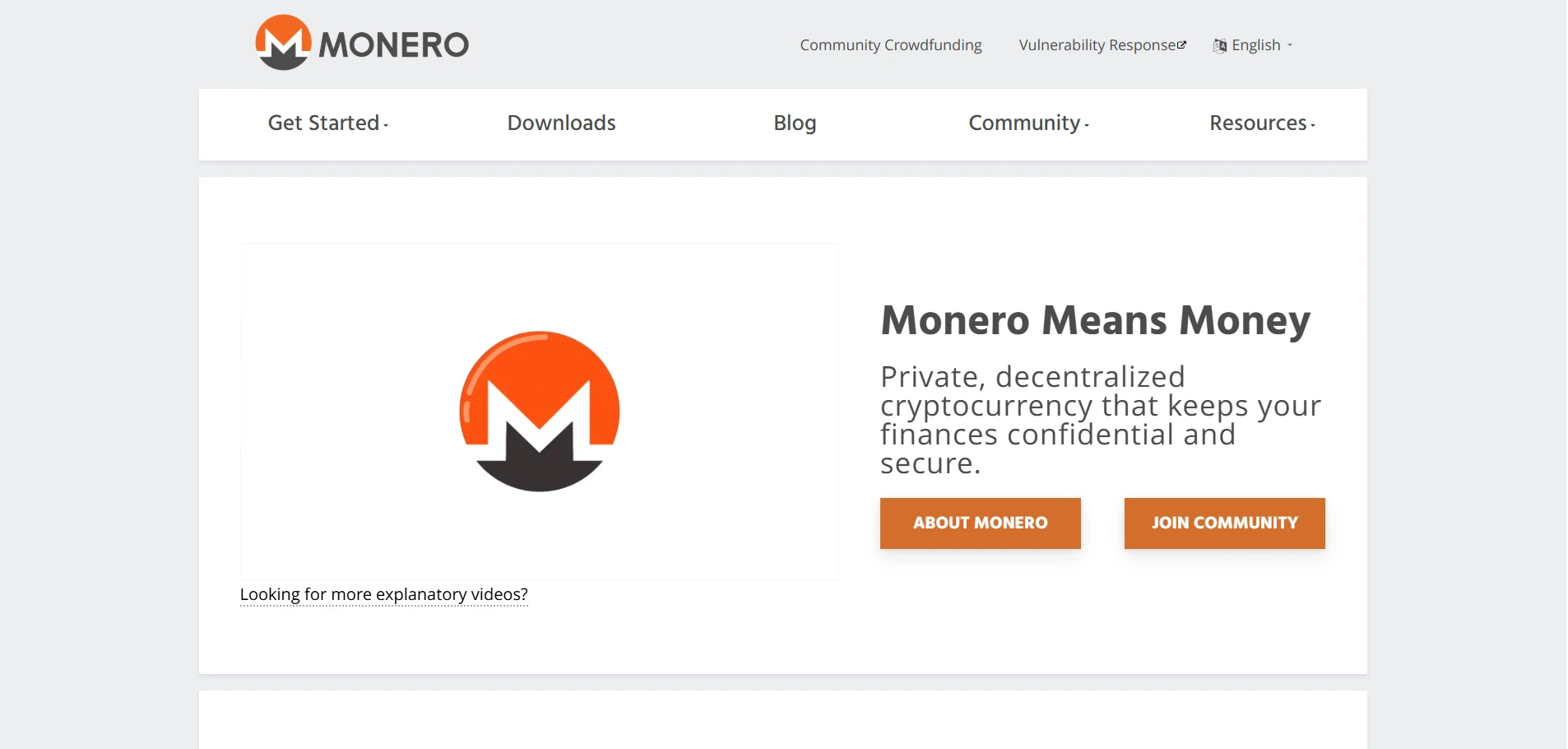 Monero - Homepage