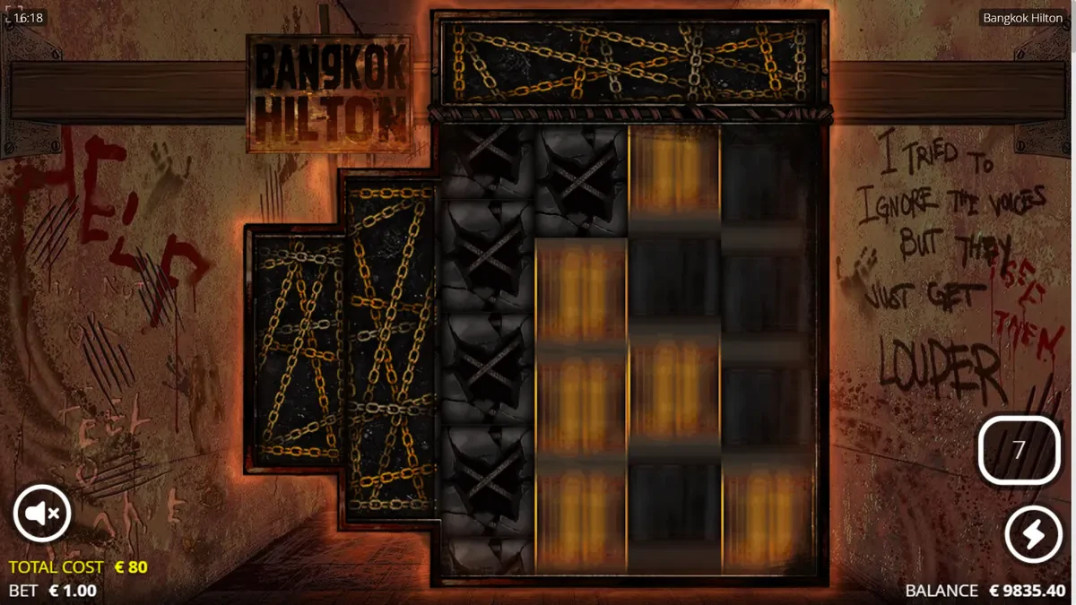 lancement des free spins isolation sur bangkok hilton