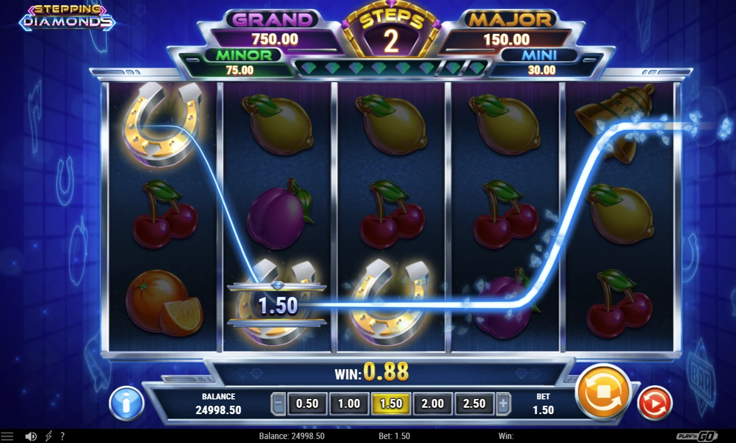 Stepping Diamonds Game Mechanics