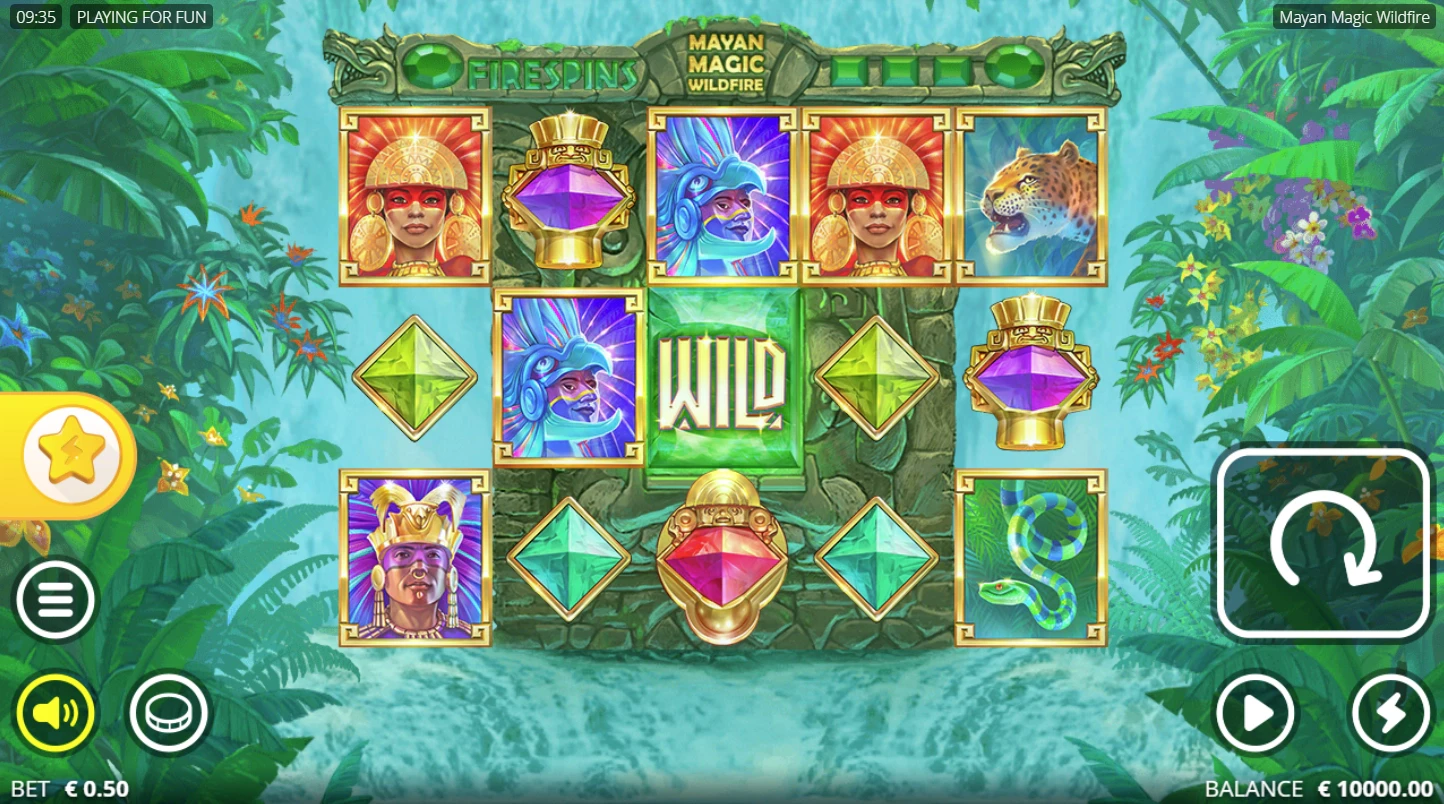 Mayan Magic Wildfire Theme
