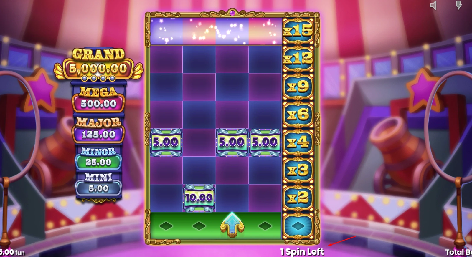 The Grand Show Bonus Feature